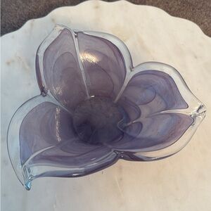 vintage murano glass bowl